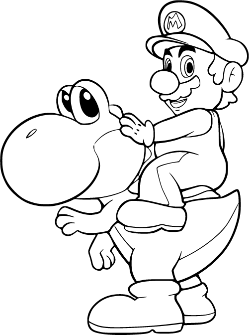 Yoshi Coloring Pages | 100% Free, Printable & Fun