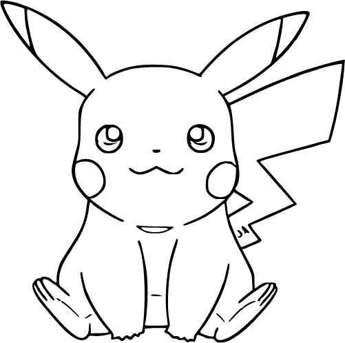 Pikachu Coloring Pages | 100% Free, Printable & Fun