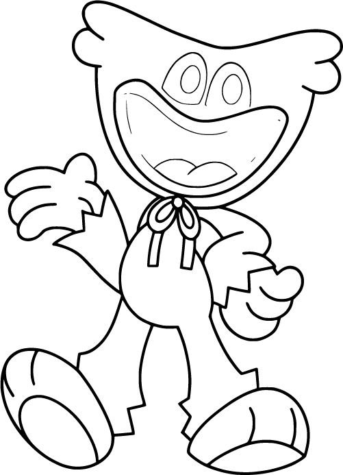 Cheerful Huggy Wuggy