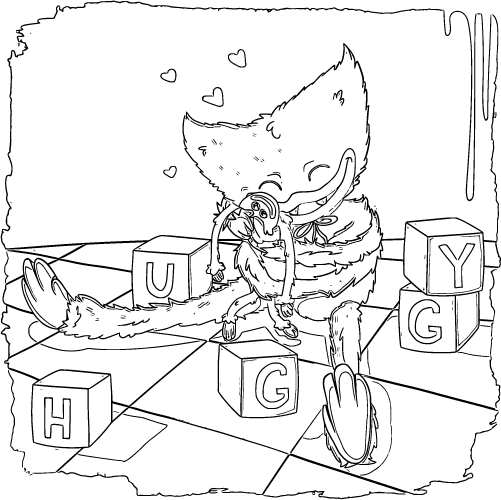 Huggy Hugging Blocks