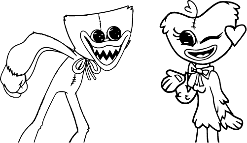 Huggy Wuggy and Friend