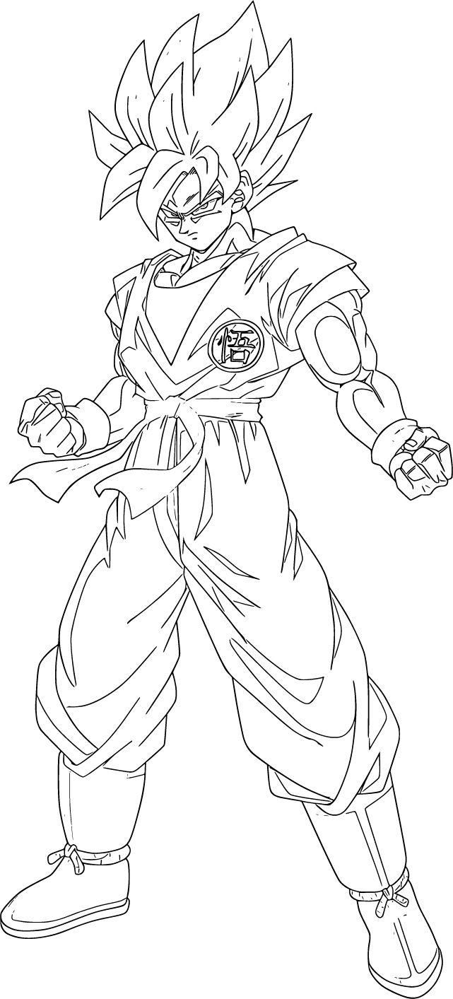 Super Saiyan Goku’s Battle Readiness