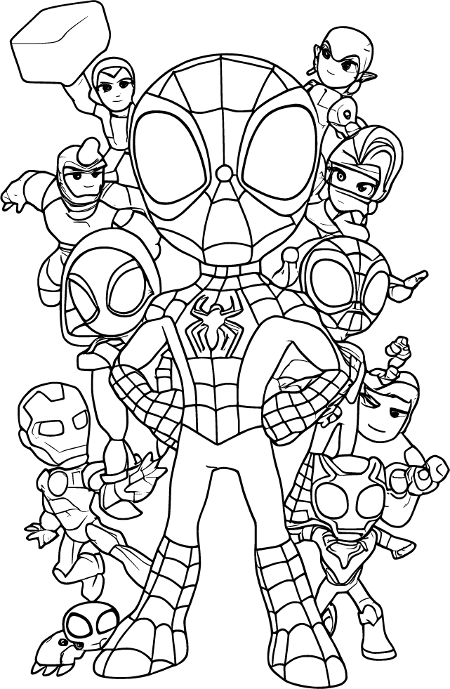 Team of Heroes in Action