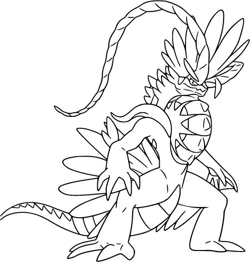 Koraidon with feathery wings stands ready