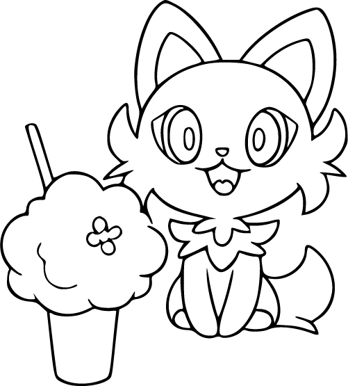 Sprigatito and a Sweet Treat