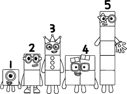 Numberblocks One to Five Ready to Play