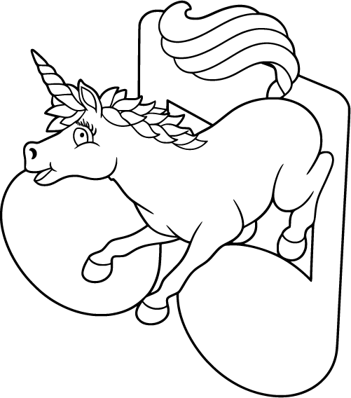 Lisa Frank Markie Coloring Page