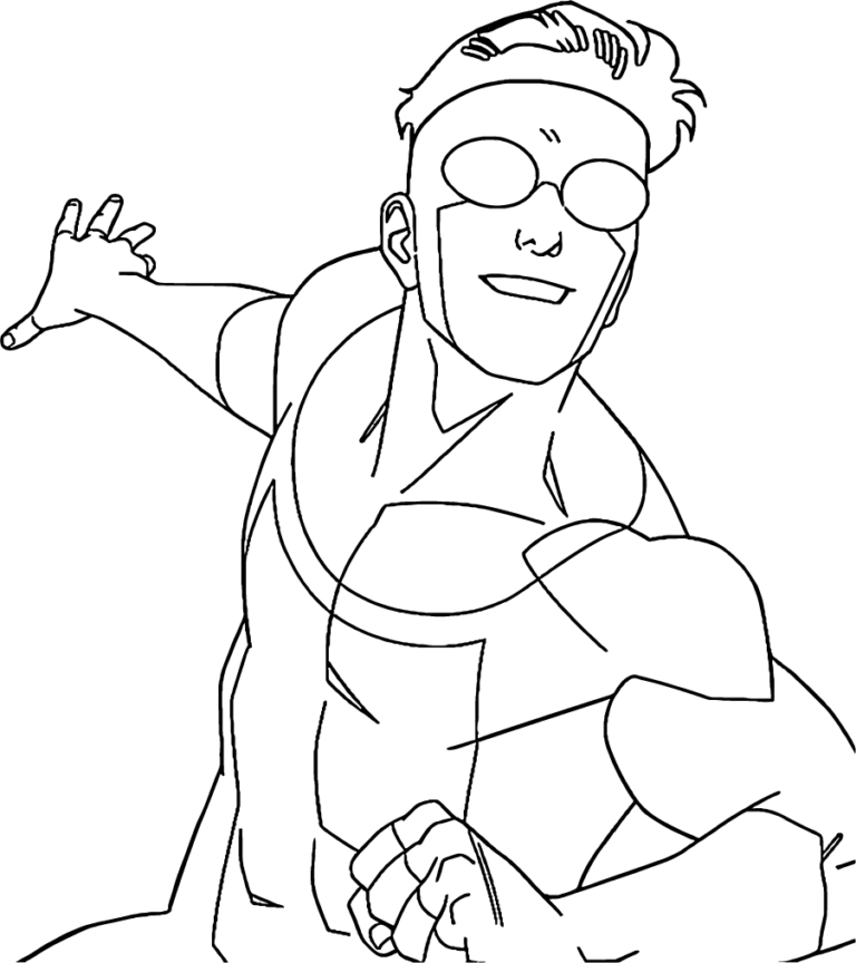 Invincible Coloring Pages | 100% Free, Printable & Fun