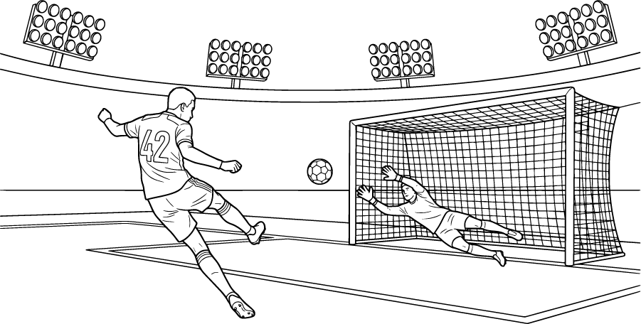 jamal musiala shooting at goal