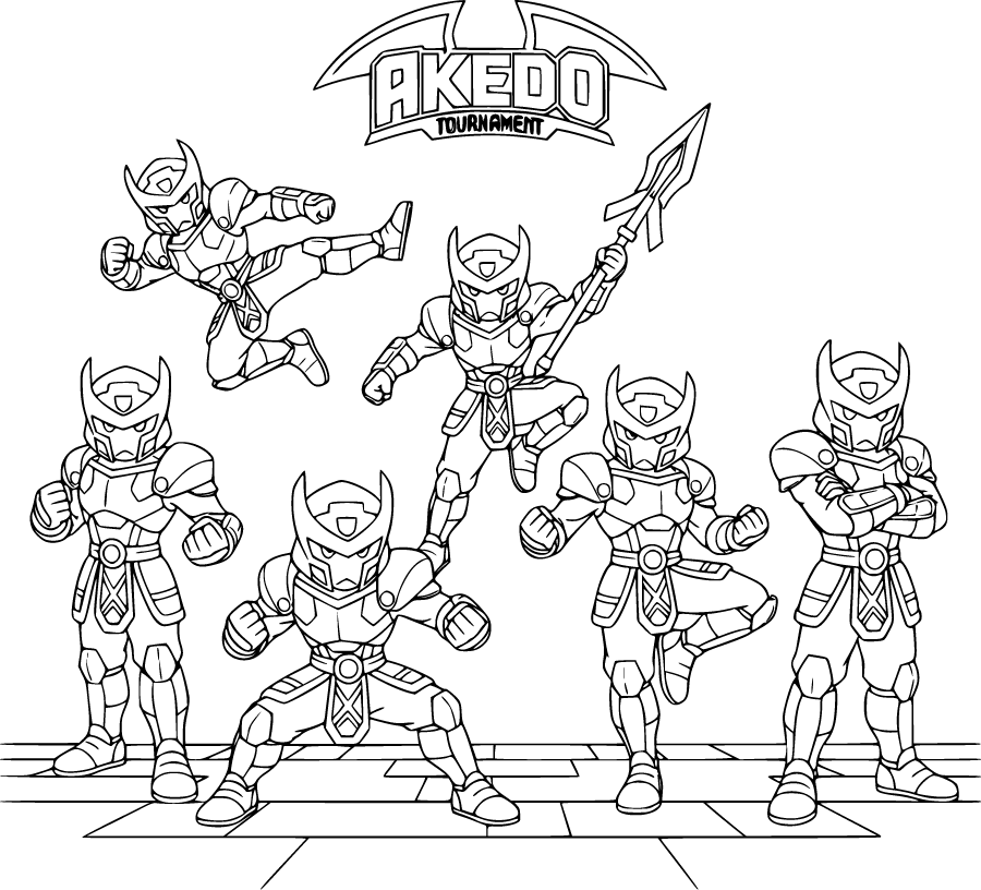 Akedo Warriors Ready For Tournament Battle