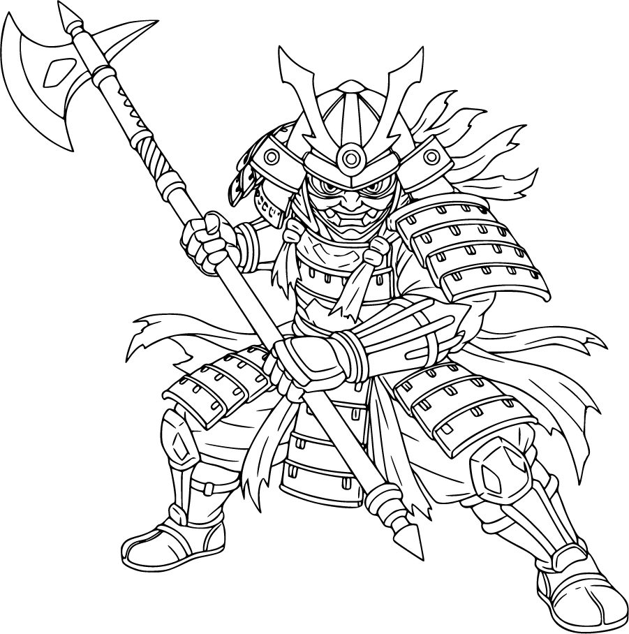Close Up Akedo Warrior In Battle Armor
