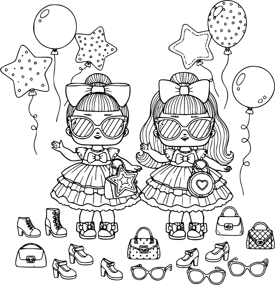 Fashion Party With LOL Surprise Dolls And Accessories