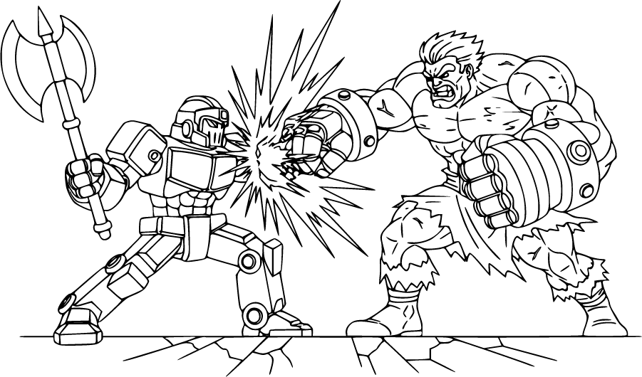 Robotic Akedo Warrior Battling Powerful Fighter